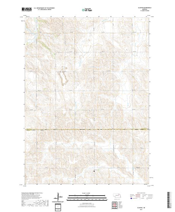 Closter, NE — USGS 7.5-minute topo (2021)