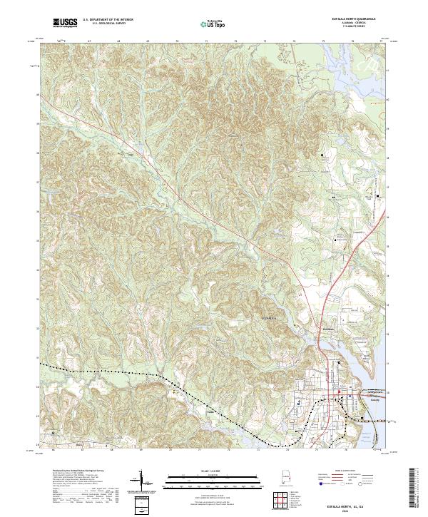 Eufaula North, AL-GA — USGS 7.5-minute topo (2024)