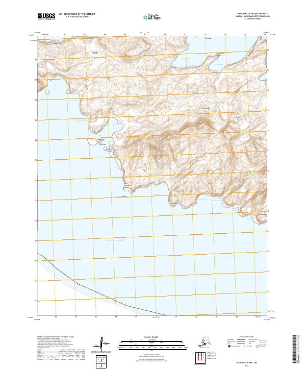 Seguam C-6 SW, AK — USGS 7.5-minute topo (2021)
