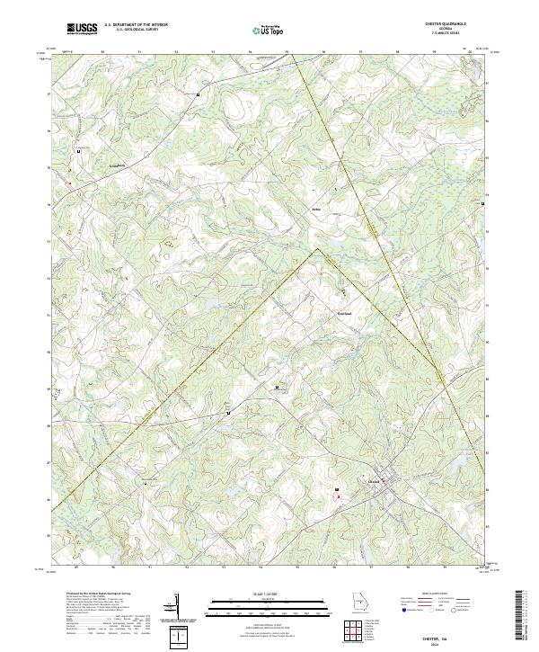 Chester, GA — USGS 7.5-minute topo (2024)