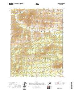 Coleen B-5 NW, AK — USGS 7.5-minute topo (2018)