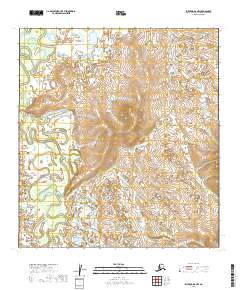 Iditarod D-4 NW, AK — USGS 7.5-minute topo (2019)