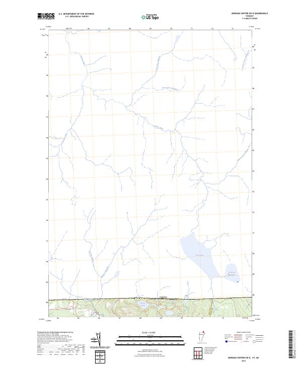 Morgan Center OE N, VT-QC — USGS 7.5-minute topo (2024)
