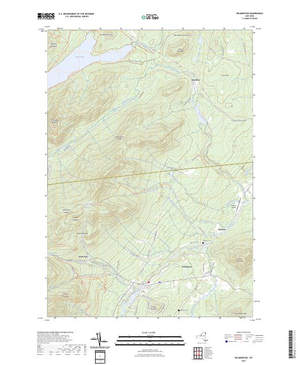 Wilmington, NY — USGS 7.5-minute topo (2023)