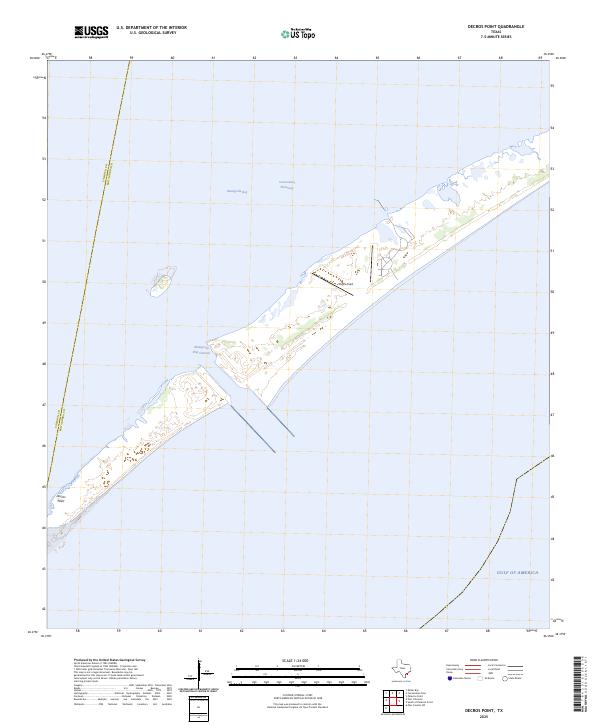 Decros Point, TX — USGS 7.5-minute topo (2025)