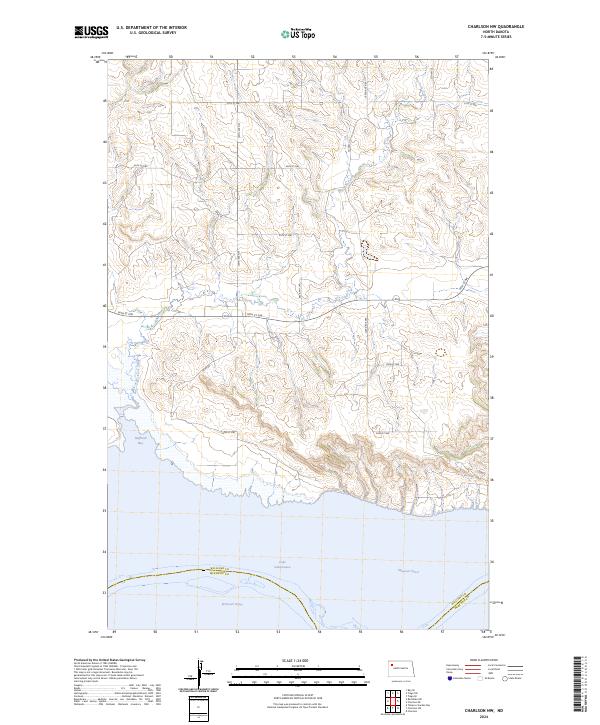 Charlson NW, ND — USGS 7.5-minute topo (2024)