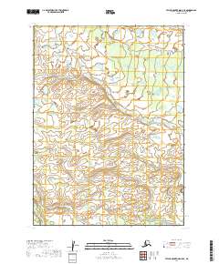 Taylor Mountains A-5 SE, AK — USGS 7.5-minute topo (2019)