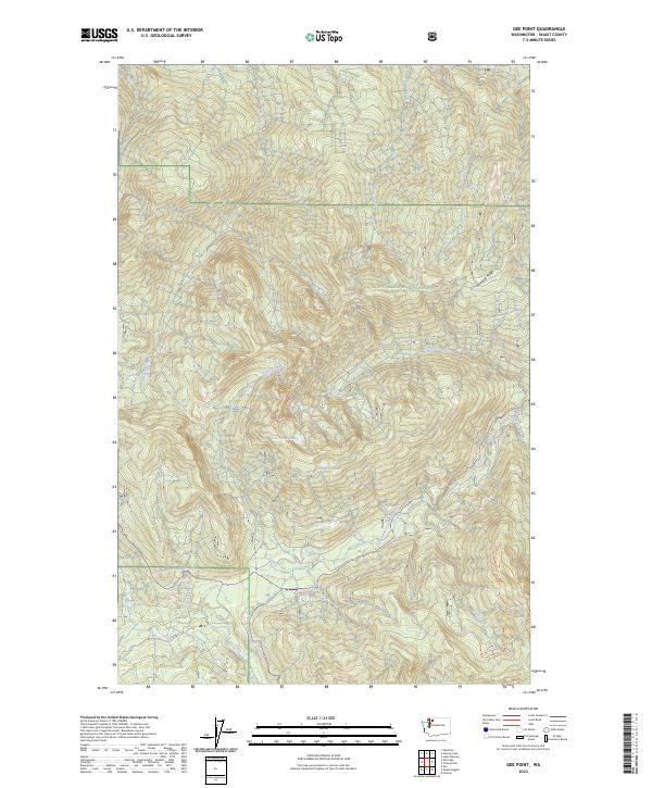 Gee Point, WA — USGS 7.5-minute topo (2023)