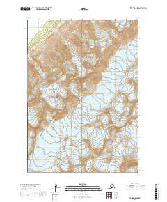 Tyonek A-8 SW, AK — USGS 7.5-minute topo (2017)