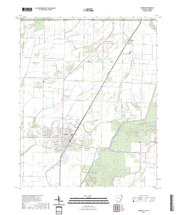 Corning, AR-MO — USGS 7.5-minute topo (2024)