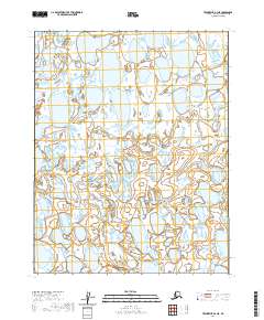 Teshekpuk B-3 NE, AK — USGS 7.5-minute topo (2020)