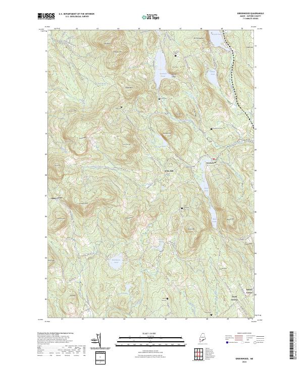 Greenwood, ME — USGS 7.5-minute topo (2024)
