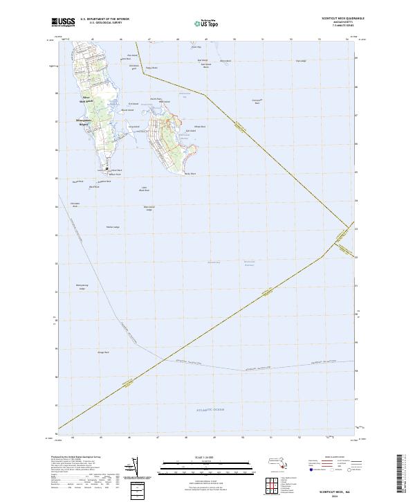 Sconticut Neck, MA — USGS 7.5-minute topo (2024)