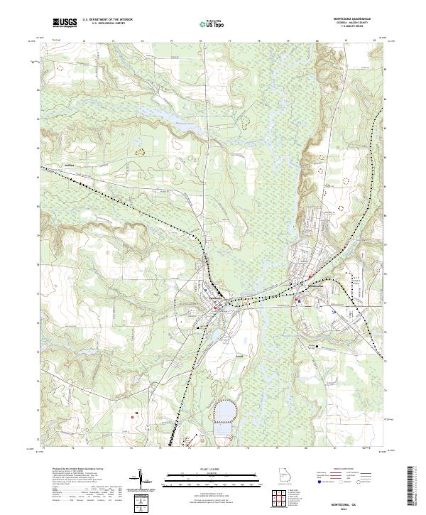 Montezuma, GA — USGS 7.5-minute topo (2024)
