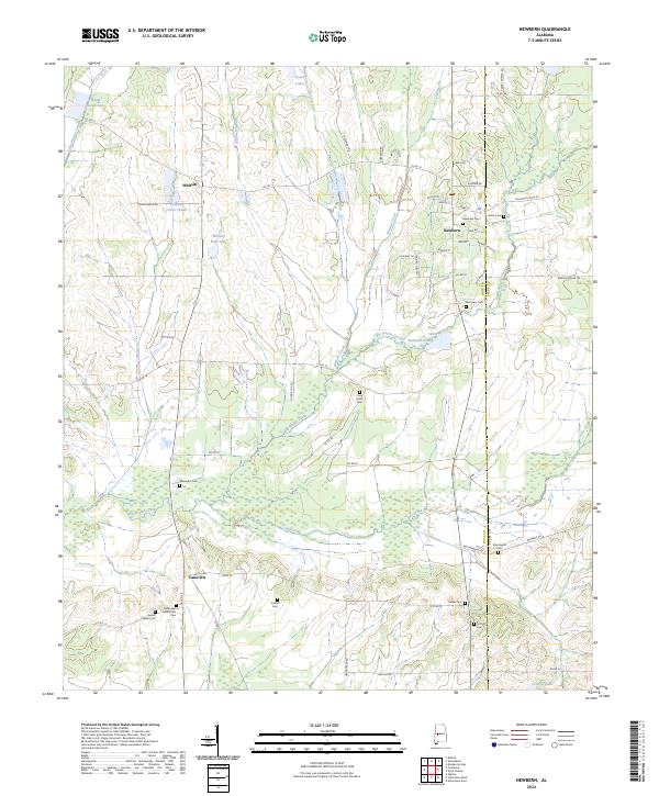Newbern, AL — USGS 7.5-minute topo (2024)