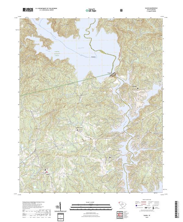 Salem, SC — USGS 7.5-minute topo (2024)