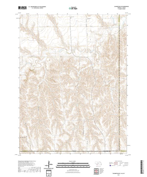 Culbertson SE, NE-KS — USGS 7.5-minute topo (2021)