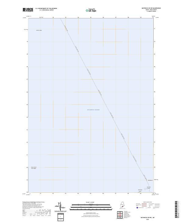 Matinicus OE NW, ME — USGS 7.5-minute topo (2024)