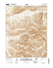 Bettles B-3 NE, AK — USGS 7.5-minute topo (2016)