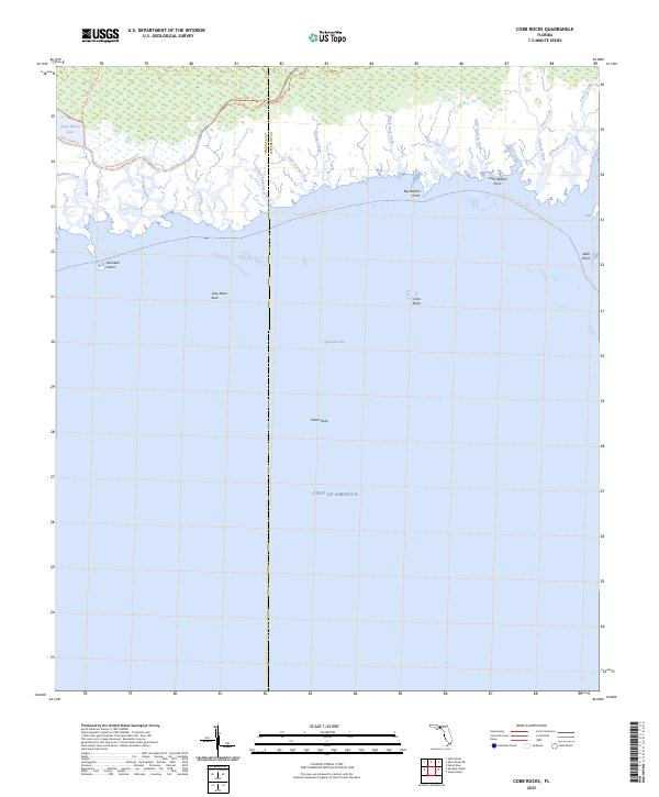 Cobb Rocks, FL — USGS 7.5-minute topo (2025)