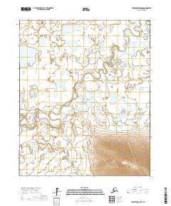 Bendeleben B-5 SW, AK — USGS 7.5-minute topo (2017)