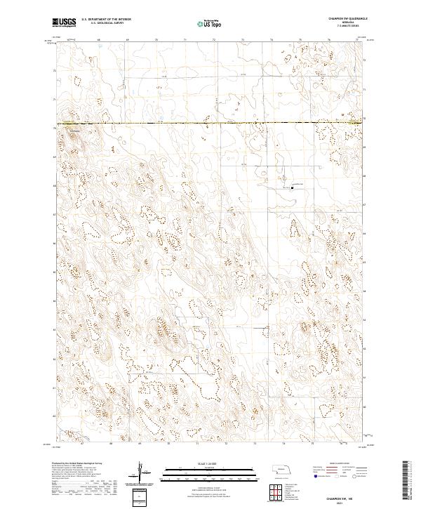 Champion SW, NE — USGS 7.5-minute topo (2021)