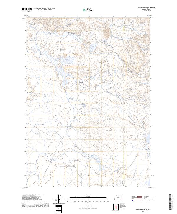 Juniper Point, OR-ID — USGS 7.5-minute topo (2024)