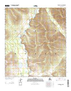 Tanacross C-4 NE, AK — USGS 7.5-minute topo (2013)