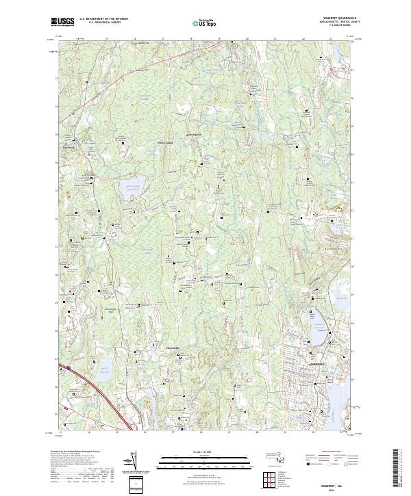 Somerset, MA — USGS 7.5-minute topo (2024)