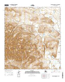 Misheguk Mountain B-1 SE, AK — USGS 7.5-minute topo (2015)