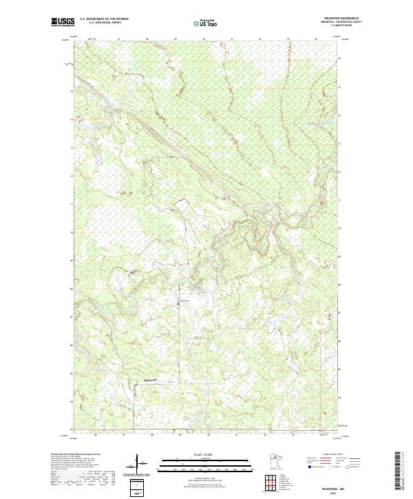 Wildwood, MN — USGS 7.5-minute topo (2022)
