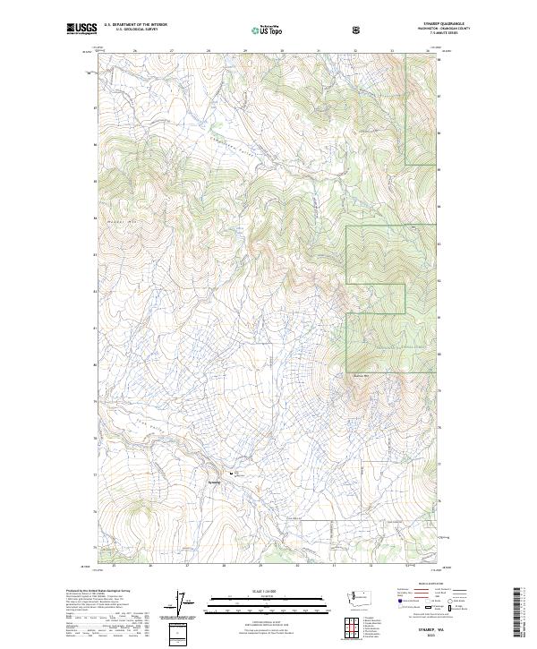 Synarep, WA — USGS 7.5-minute topo (2023)