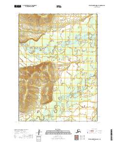 Taylor Mountains D-6 SE, AK — USGS 7.5-minute topo (2019)