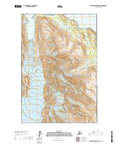 Mount Fairweather D-3 SE, AK — USGS 7.5-minute topo (2017)