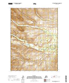 Taylor Mountains B-6 SE, AK — USGS 7.5-minute topo (2019)