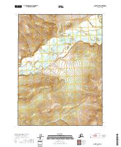 Coleen C-6 NW, AK — USGS 7.5-minute topo (2018)