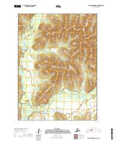 Taylor Mountains B-4 NE, AK — USGS 7.5-minute topo (2019)