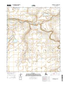 Wainwright A-1 SE, AK — USGS 7.5-minute topo (2014)