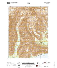 Iliamna D-1 NE, AK — USGS 7.5-minute topo (2018)