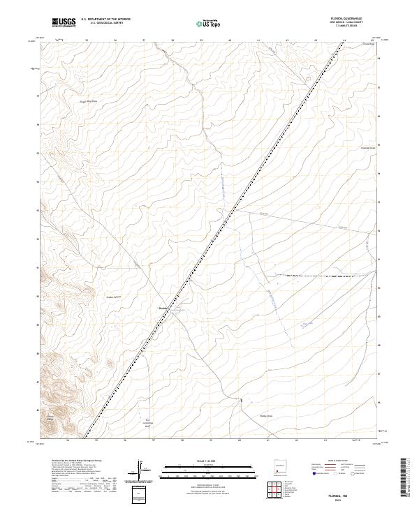 Florida, NM — USGS 7.5-minute topo (2023)