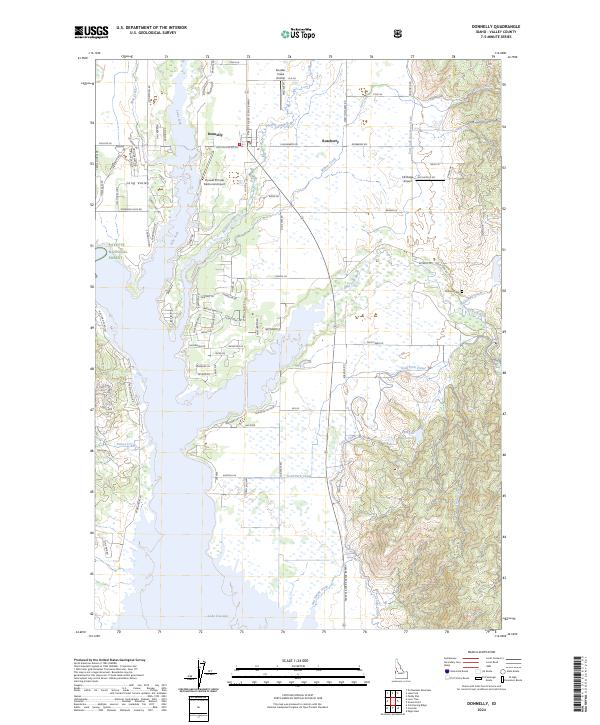 Donnelly, ID — USGS 7.5-minute topo (2024)