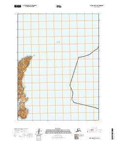 Port Moller B-1 NE, AK — USGS 7.5-minute topo (2020)
