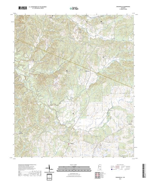 Zeiglerville, MS — USGS 7.5-minute topo (2024)