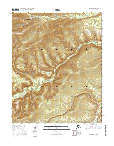Melozitna D-2 NE, AK — USGS 7.5-minute topo (2016)