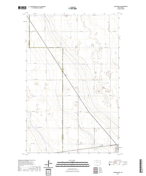 Lansford NW, ND — USGS 7.5-minute topo (2024)