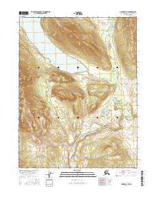 Hughes D-4 NE, AK — USGS 7.5-minute topo (2016)