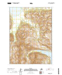 Chignik A-3 NE, AK — USGS 7.5-minute topo (2020)