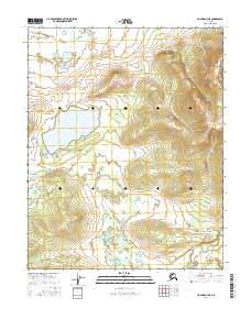 Hughes A-4 NE, AK — USGS 7.5-minute topo (2016)