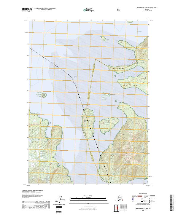 Petersburg C-2 NW, AK — USGS 7.5-minute topo (2024)