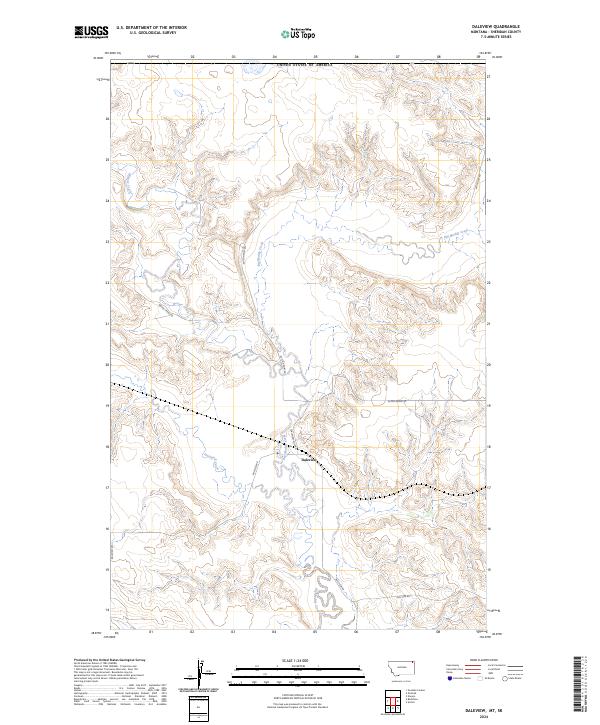 Daleview, MT-SK — USGS 7.5-minute topo (2024)